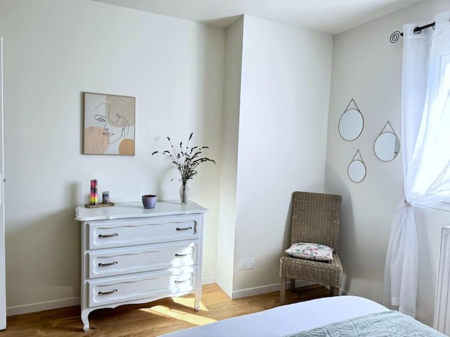 La Maison Bleue - Plain-Pied Proche Plages Et Caen Rosel Exterior photo